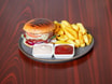 6. Amerikansk Burger